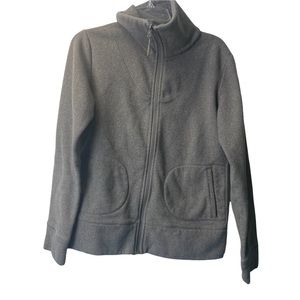 ELLEN TRACY zip up sweater size medium warm sweater tan